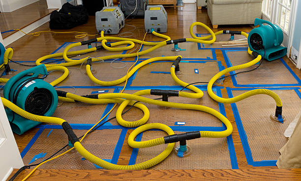 Professional Crawl Space Water Removal technician working in Mount Gilead, OH